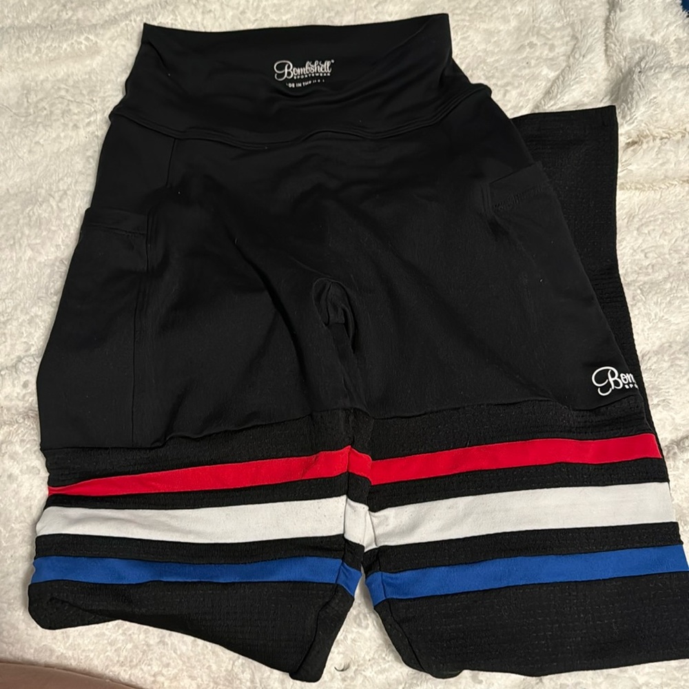 bombshell thigh high legging